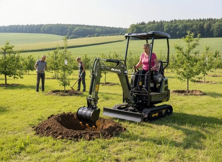 From Drainage to Crop Management: How Mini Excavators Are Contributing to Modern Agriculture